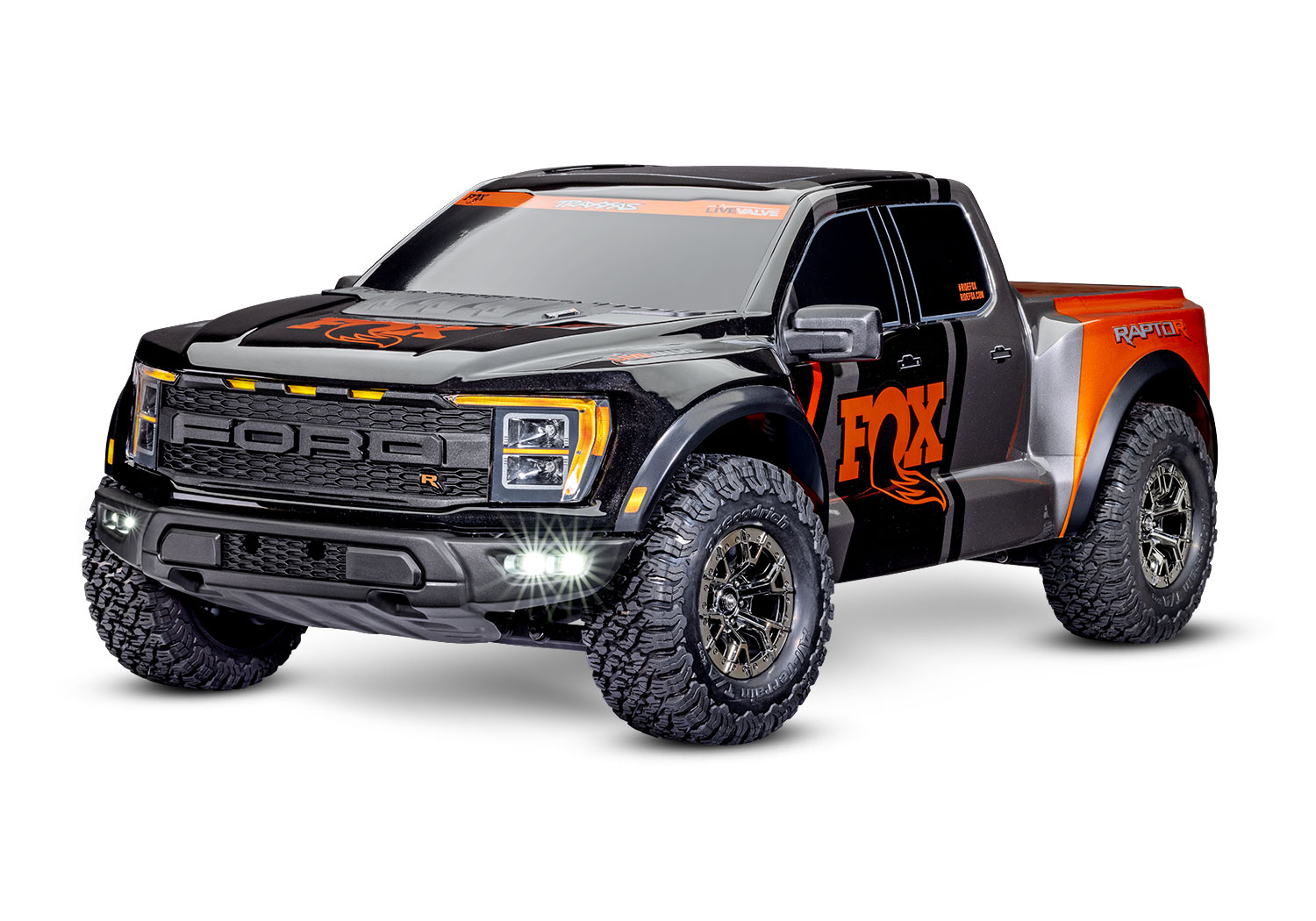 Automodel Traxxas Ford F-150 Raptor R - FOX Edition - 1:10 Pro Scale - 4WD - Brushless